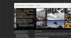 Desktop Screenshot of 2001.reseauforum.org