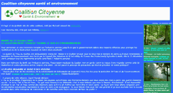 Desktop Screenshot of coalitioncitoyenne.reseauforum.org